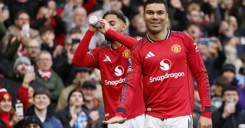 Casemiro e Matheus Cunha brilham, e Manchester United supera Aston Villa por 3 a 1