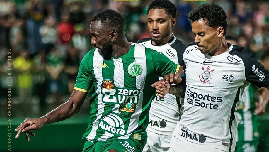 Chapecoense e Corinthians empatam sem gols na Arena Condá