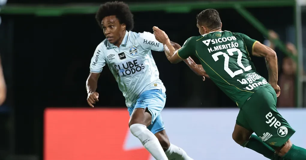 Grêmio e Chapecoense empatam em 1 a 1 na Arena Condá pelo Brasileirão