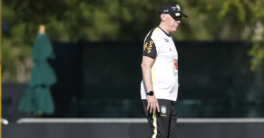 Ancelotti diz que seleção tem quatro vagas abertas; Neymar ainda pode entrar