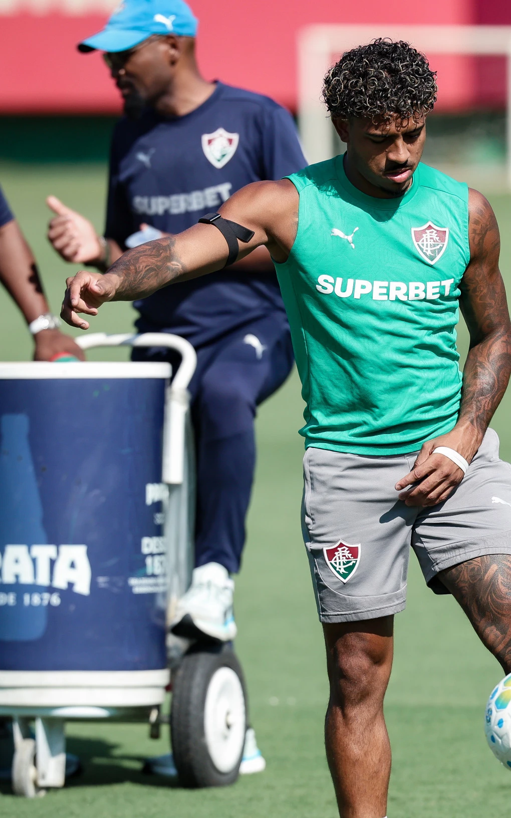 John Kennedy é o artilheiro do Fluminense em 2026 e retoma forma parecida com a passagem no Pachuca