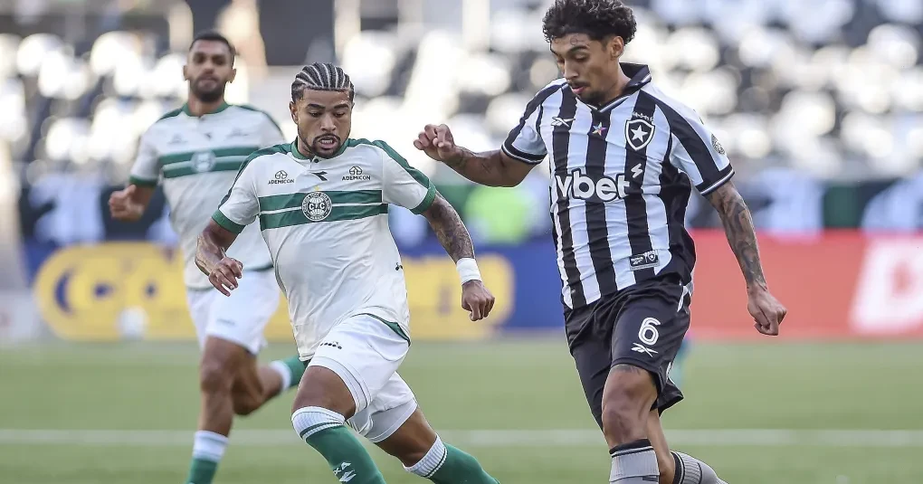 Botafogo e Coritiba empatam em jogo movimentado do Brasileirão | CNN Brasil
