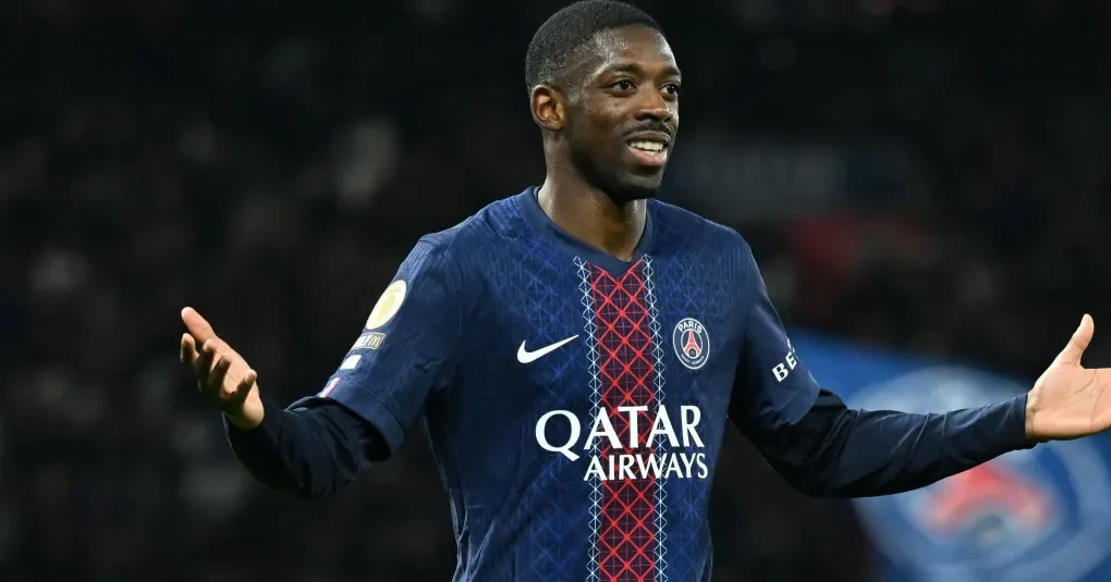 Dembélé brilha e mantém PSG na liderança da Ligue 1