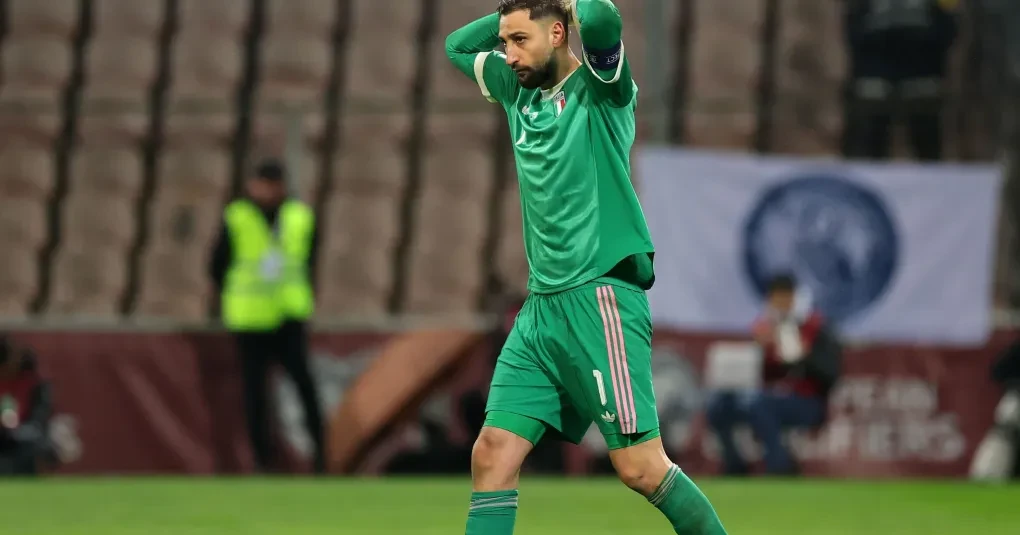 Donnarumma diz “depois do jogo, chorei” após eliminação da Itália