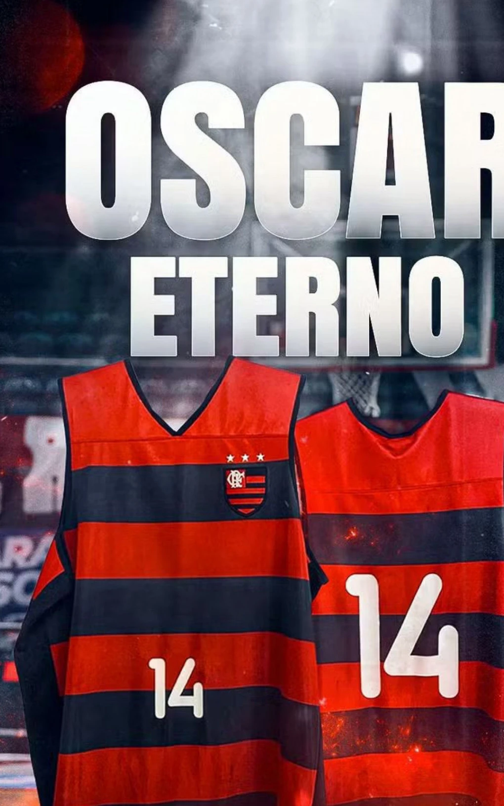 Flamengo aposenta camisa 14 do basquete em homenagem eterna a Oscar Schmidt | Flamengo | O Dia
