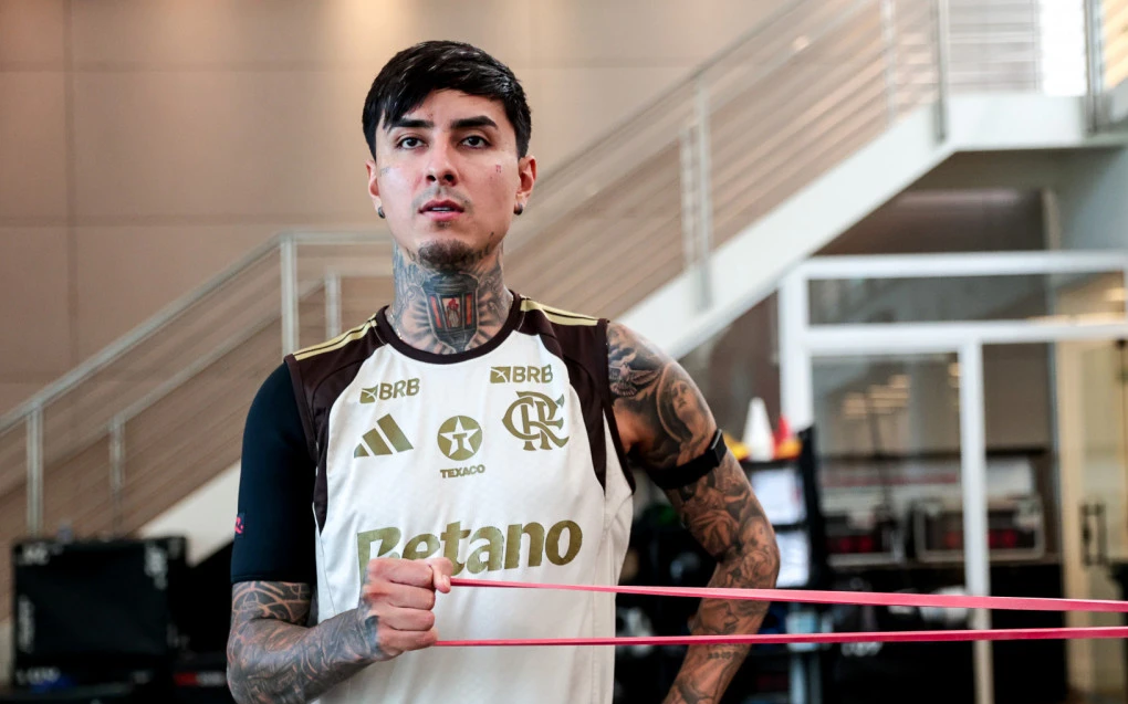 Flamengo prevê retorno de Erick Pulgar contra o Estudiantes pela Libertadores