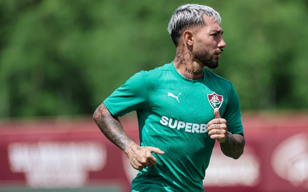 Lucho Acosta sofre lesão no joelho esquerdo e desfalca Fluminense | Fluminense | O Dia