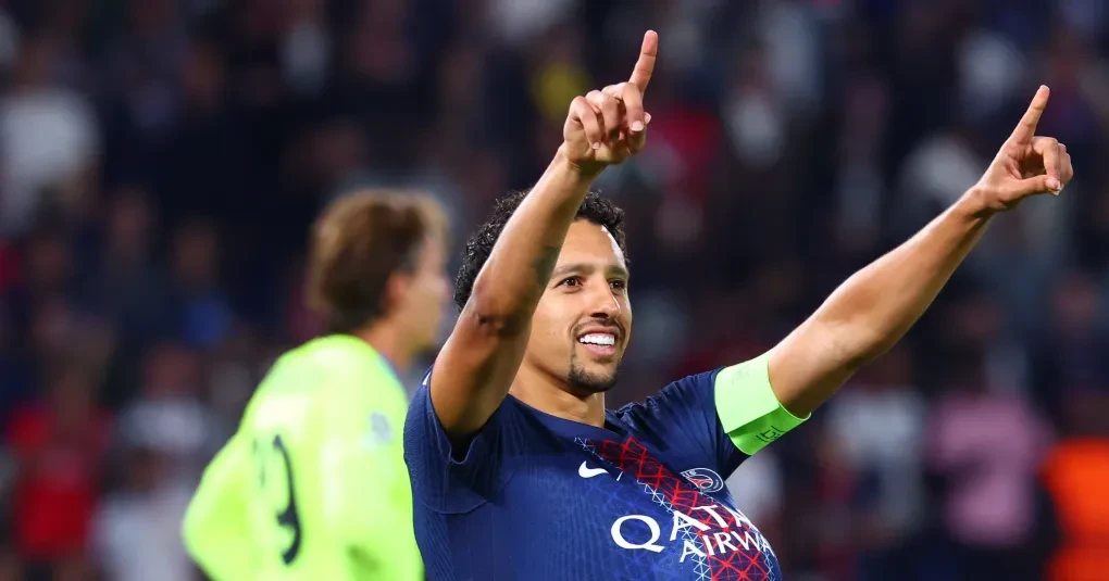 Marquinhos iguala Roberto Carlos e vira recordista brasileiro na Champions | CNN Brasil