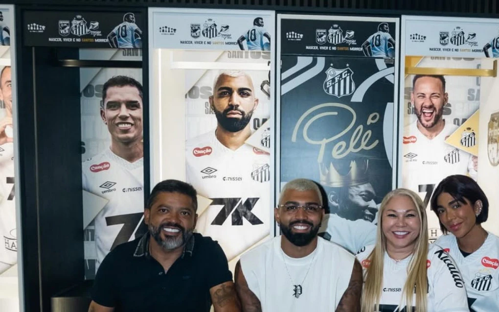 Pai de Gabigol rebate ex-dirigente após críticas ao atacante