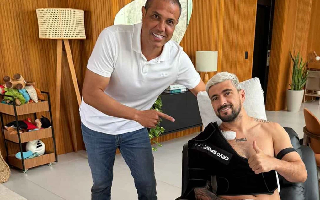 Arrascaeta inicia recuperação em casa após receber alta de cirurgia na clavícula | Flamengo | O Dia