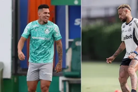 Com Paulinho e sem Neymar, Palmeiras e Santos se enfrentam pelo Brasileiro | CNN Brasil