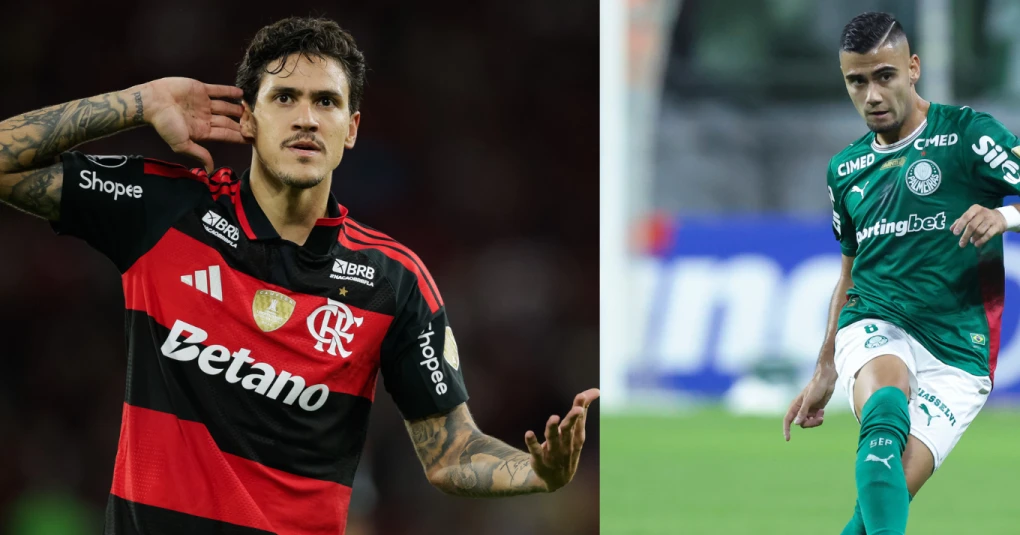 Flamengo x Palmeiras: Pedro e Andreas duelam por destaque no Brasileirão | CNN Brasil
