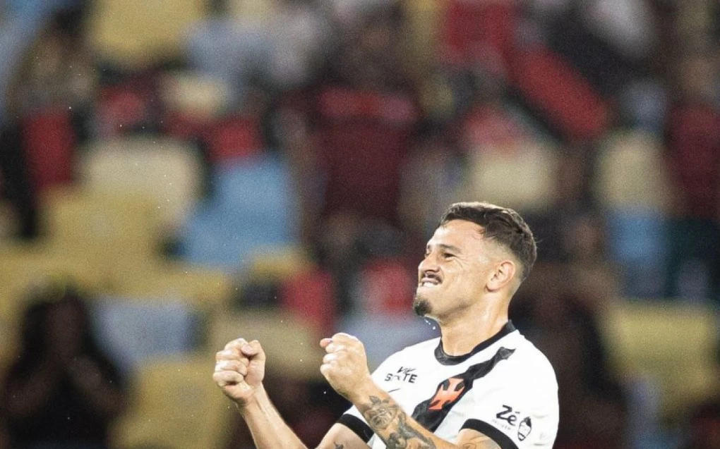Hugo Moura celebra gol salvador e exalta torcedores do Vasco: 'Acreditam em nós' | Vasco | O Dia