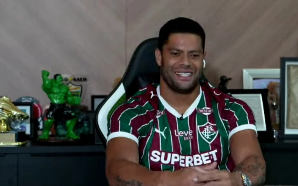 Hulk celebra acerto com Fluminense e admite ansiedade por estreia: 'Muito feliz' | Fluminense | O Dia