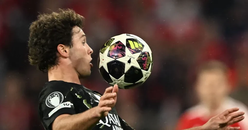 João Neves elogia postura do PSG após segurar pressão do Bayern
