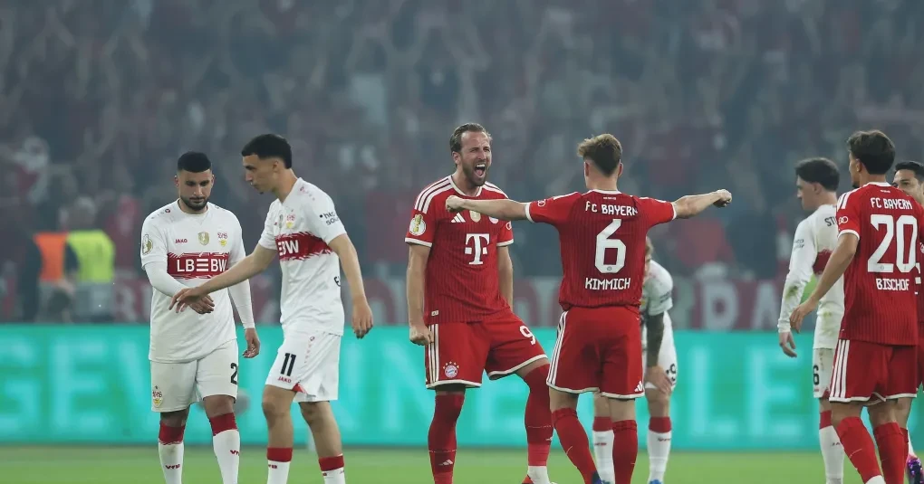 Kane brilha, Bayern goleia Stuttgart e conquista a Copa da Alemanha | CNN Brasil