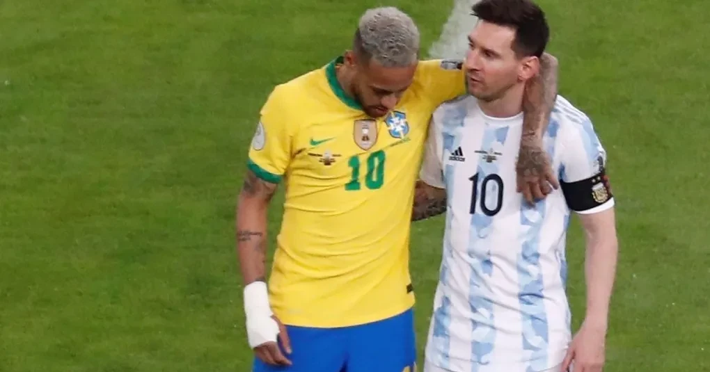 Neymar relembra conversa com Messi no túnel após final da Copa América 2021