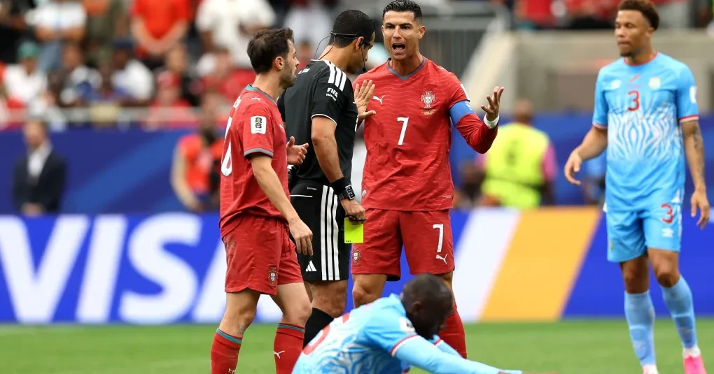 Visão do NRG Stadium em Houston durante Portugal x RD Congo pela Copa do Mundo de 2026