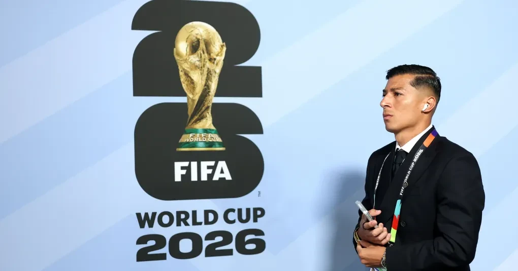 Treino da seleção do Equador antes da estreia na Copa do Mundo de 2026