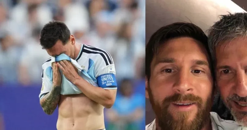 Comunicado nas redes sociais da família de Lionel Messi sobre a saúde de Jorge Messi