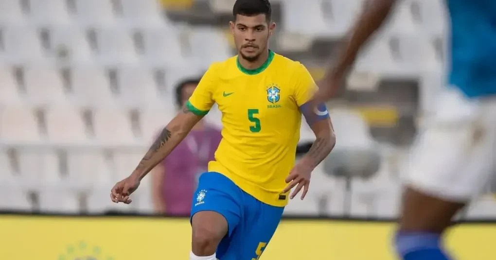 Jogadores de Cabo Verde comemorando gol durante partida amistosa contra o Brasil