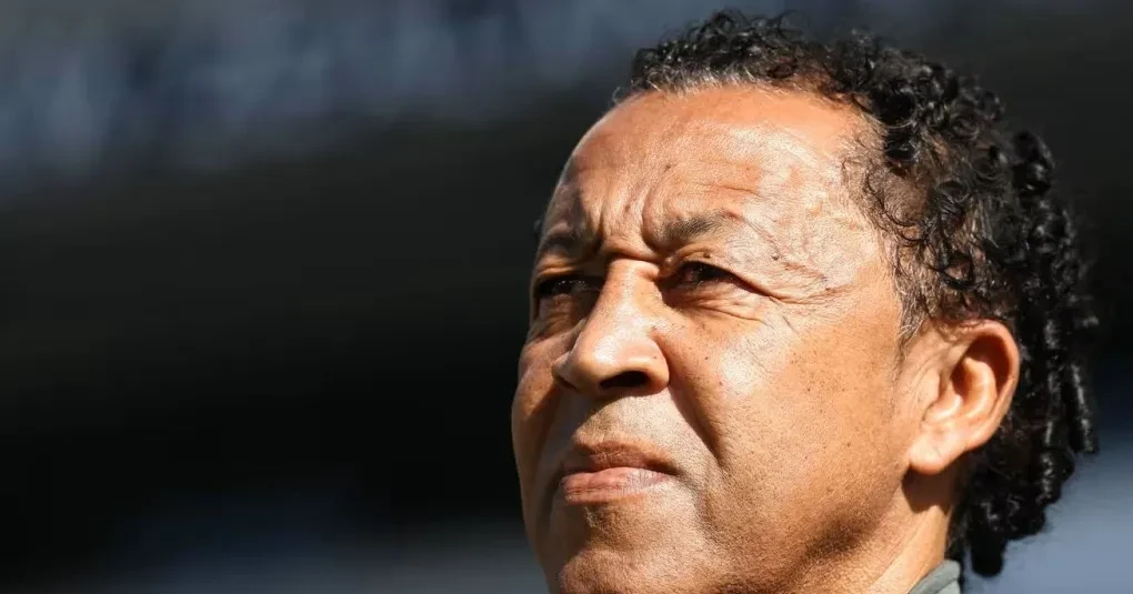 Técnico Bubista durante coletiva antes da estreia de Cabo Verde na Copa