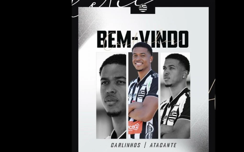 Flamengo empresta o atacante Carlinhos ao Athletic, clube da Série B