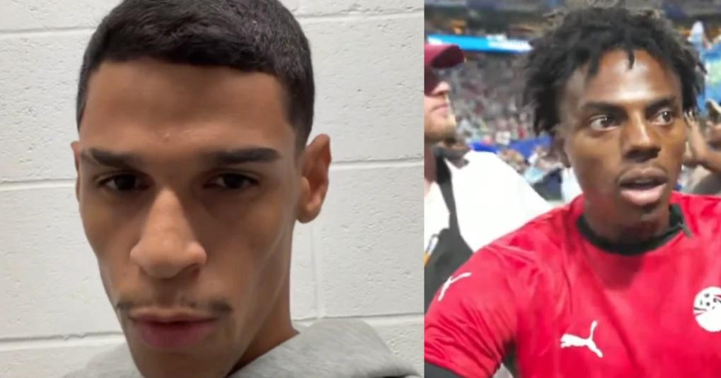 Luva de Pedreiro em vídeo nas redes sociais reagindo ao caso de racismo durante jogo