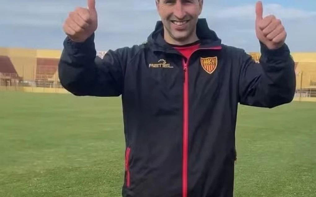 Alejandro Donatti em treino de retorno aos gramados