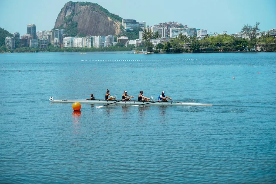 historic rowing club boats lagoon Futebol Rio de Janeiro